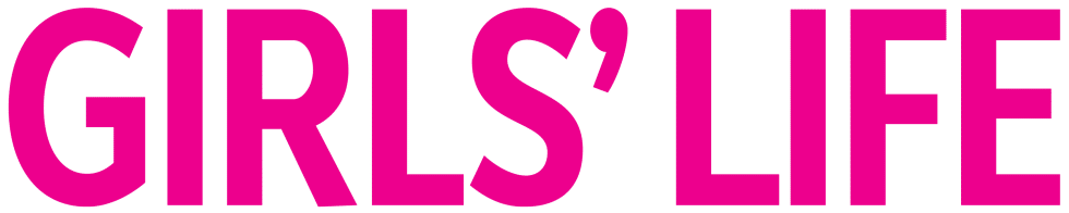 pink girls' life logo for the magazine, Girls' Life