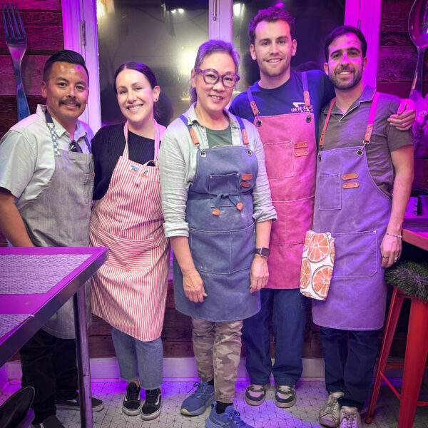 Carole with Students Nick ,Griffin, Kenny and Michele